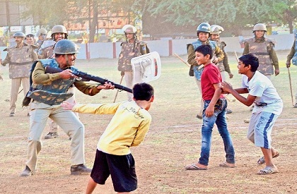 Madhya Pradesh  Children  Human Rights  Bhopal  Kids  Gun  Police  Mandsaur
