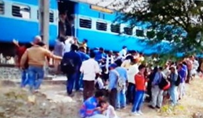 Train accident  Blast  Mishap  Bhopal-Ujjain passenger  