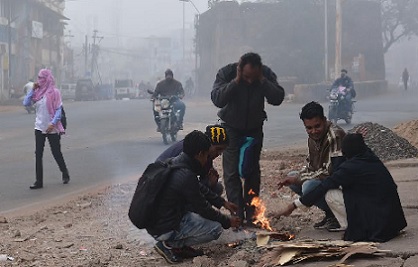 cold wave  cold day  weather  Madhya Pradesh  Damoh  Bhopal  Ujjain  Warning 