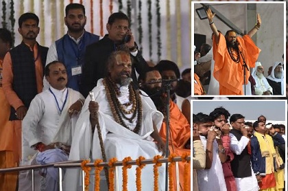 Congress  Kamal Nath  Shivraj Chouhan  Madhya Pradesh  BJP  Sadhus  Saints  Hinduism  Hindutva  Narmada