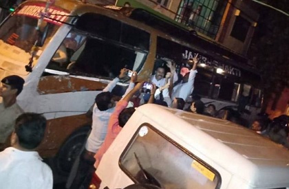 Congress MLA, 50 others arrested for protest against CM's Yatra