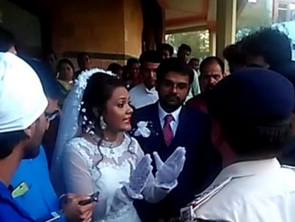 Inter-religious marriage Hindu-Christian marriage Wedding Marriage Shivpuri Madhya Pradesh Saffron Hindutva MP Christian Hindu