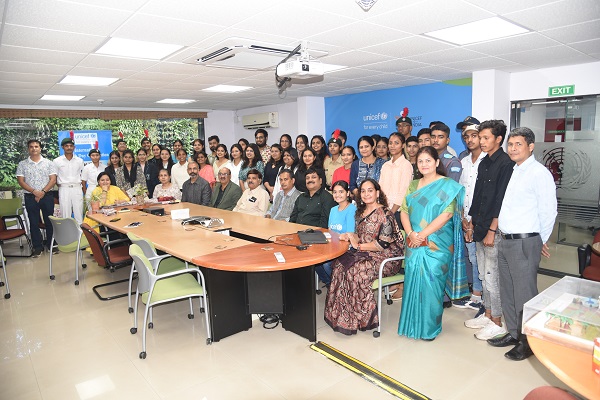 Youngsters share their innovative projects at UNICEF meet to mark International Youth Day