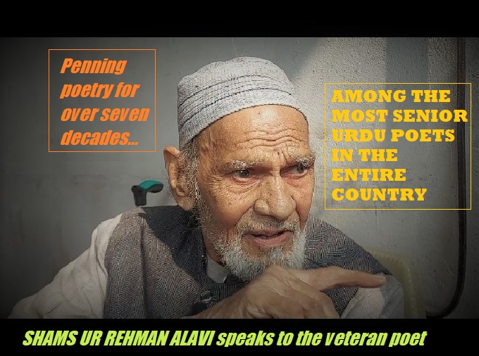 Penning poetry for seven decades: The senior Urdu poet is still composing poetry