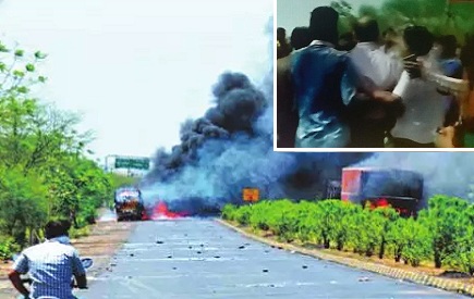 Mandsaur  Firing  Firing on farmers  Farmers  Madhya Pradesh  Police firing  Bhopal  Shivraj Singh Chouhan