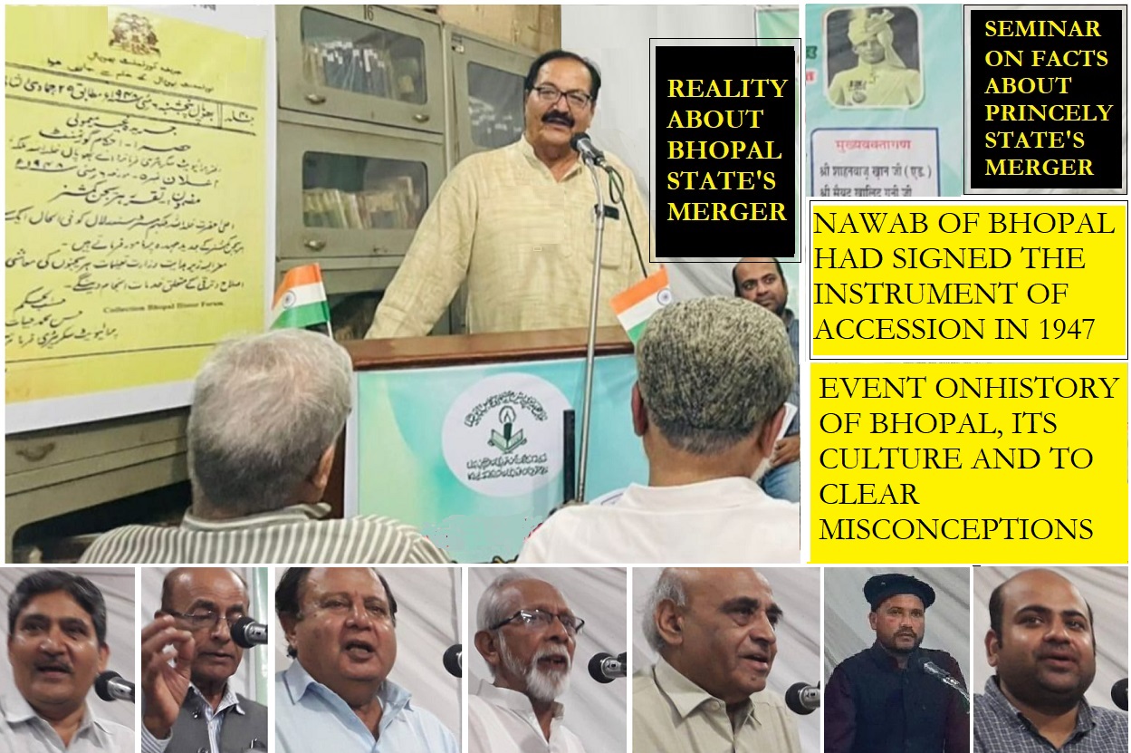 'Nawab of Bhopal had signed Instrument of Accession even before Independence'